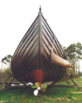 Vikingeskibet Nidhug med skrue