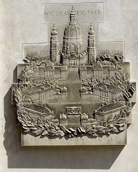 Relief til minde om Nikolai Eigtved og Frederiksstaden