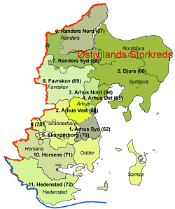 Valg: Østjyllands Storkreds