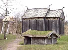 Stavkirke ved Moesgård